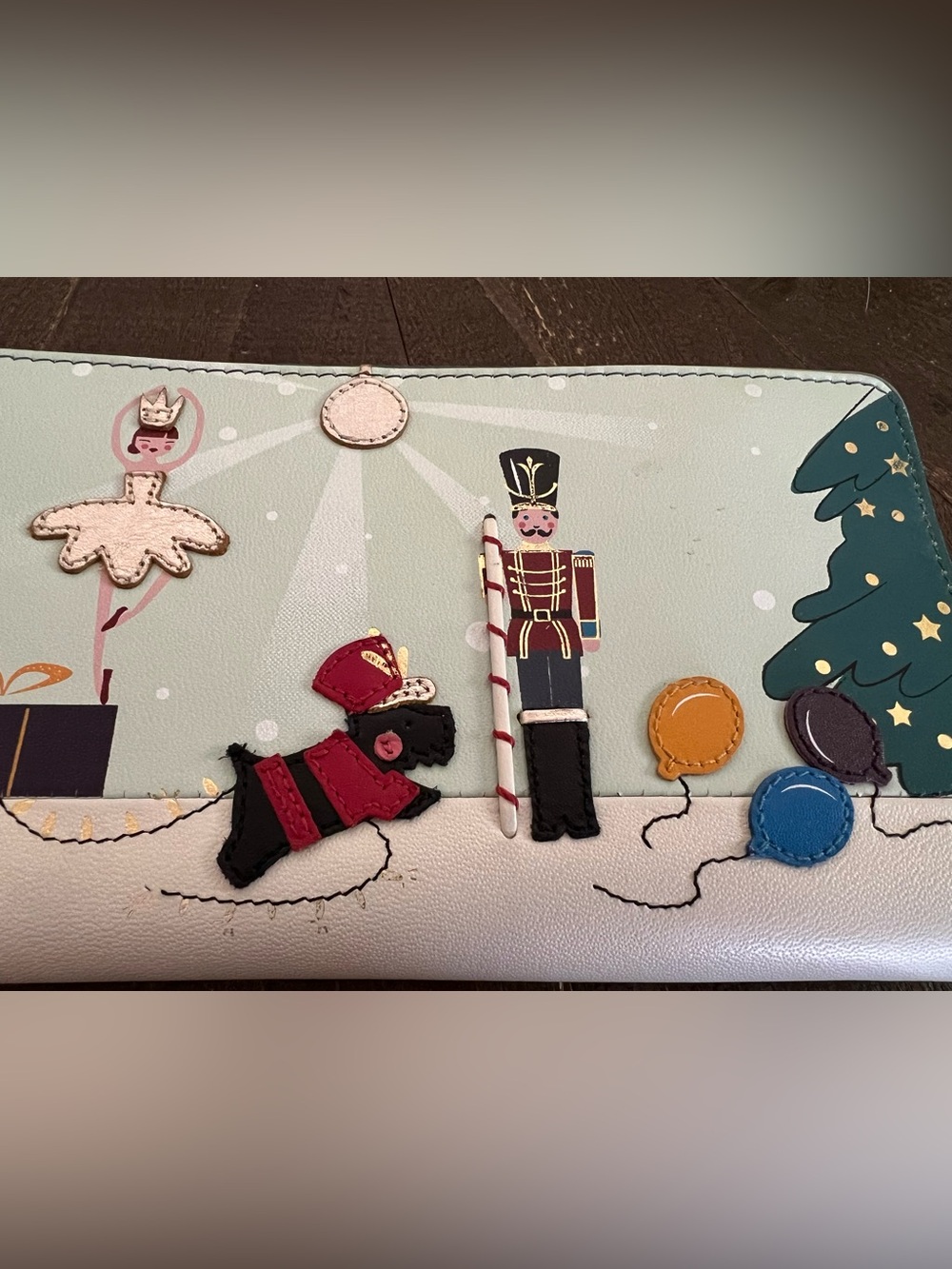 Rare Radley London Little Drummer Dog zip around wallet - Picture 2 of 8